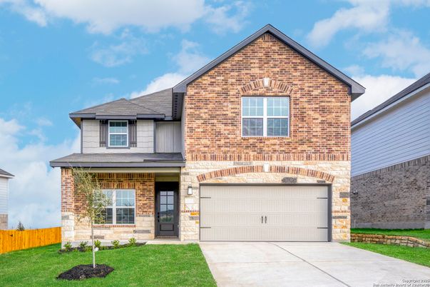 Attached, Exterior, Facade, Brick Facade, Brick Traditional