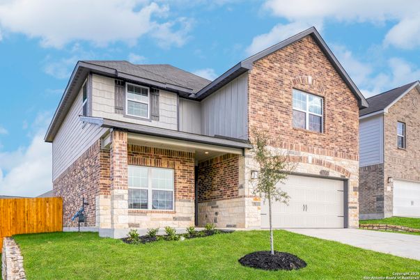 Attached, Exterior, Facade, Brick Facade, Brick Traditional