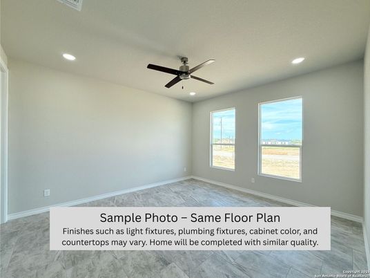 Empty room, Interior, Marble, Recessed Lighting