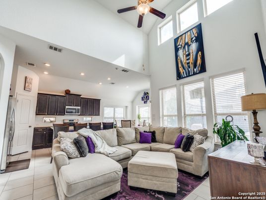 Interior, Kitchen, Living room, Recessed Lighting