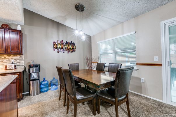 Dining room, Interior, Pendant Lights