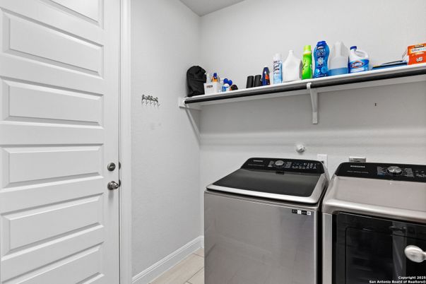Interior, Washer