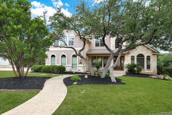 Backyard, Exterior, Facade, Mediterranean