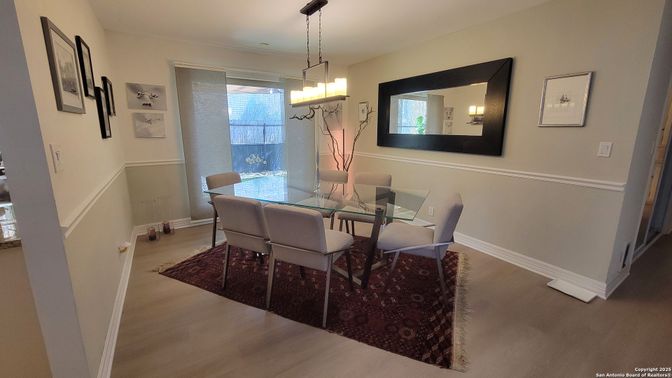 Dining room, Interior, Pendant Lights