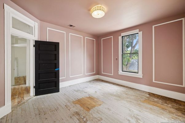 Empty room, Interior, Wood Texture Flooring