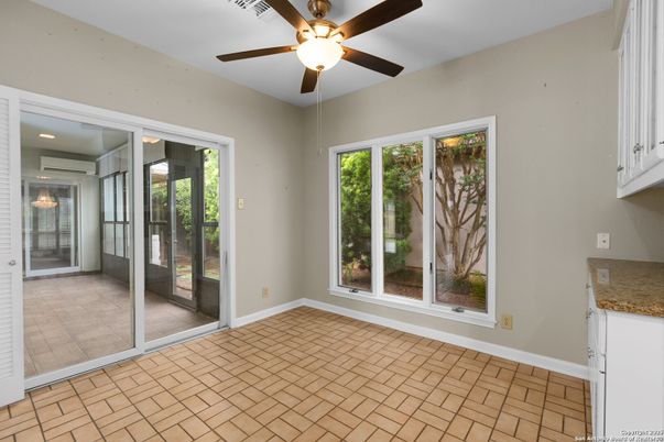 Empty room, Interior