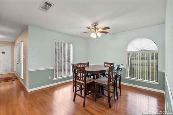 Dining room, Interior, Wood Texture Flooring