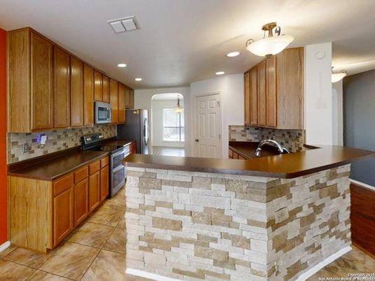 Interior, Kitchen, Pendant Lights, Recessed Lighting
