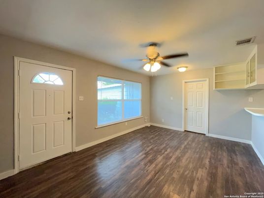 Empty room, Interior, Wood Texture Flooring