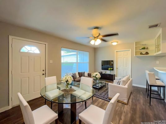 Dining room, Interior, Living room, Wood Texture Flooring