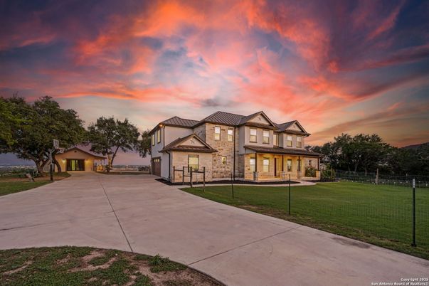 Backyard, Exterior, Facade, Mediterranean
