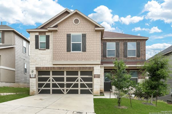 Attached, Exterior, Facade, Brick Traditional