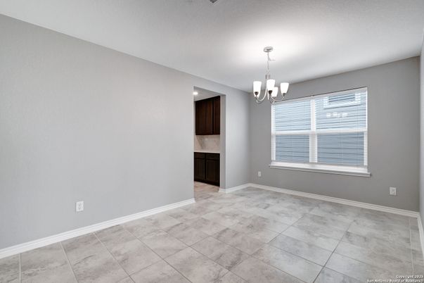 Chandelier, Empty room, Interior
