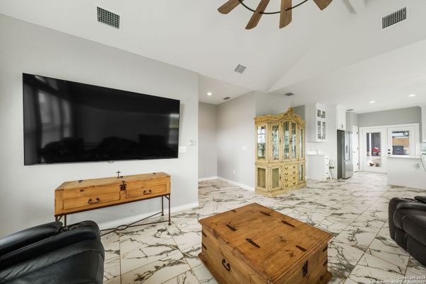 Interior, Marble, Recessed Lighting