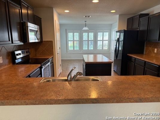 Interior, Kitchen, Pendant Lights, Recessed Lighting