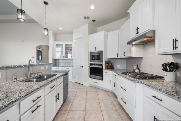 Interior, Kitchen, Pendant Lights, Recessed Lighting