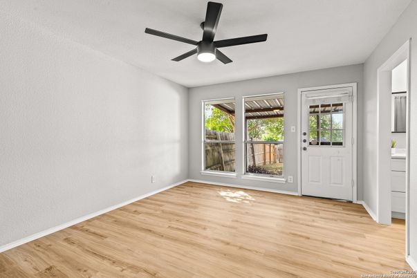 Empty room, Interior, Wood Texture Flooring