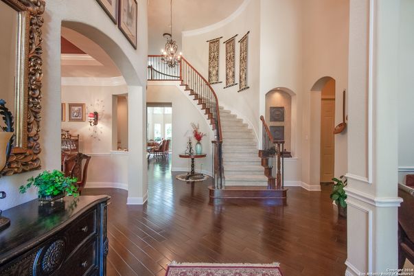 Chandelier, Interior, Wood Texture Flooring