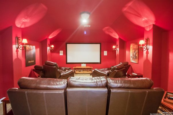 Interior, Projection Screen, Theatre Room