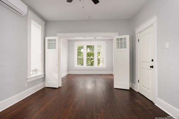Empty room, Interior, Wood Texture Flooring