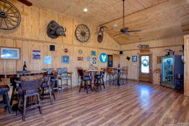 Dining room, Interior, Recessed Lighting, Wooden Ceilings, Wood Texture Flooring, Wooden Walls