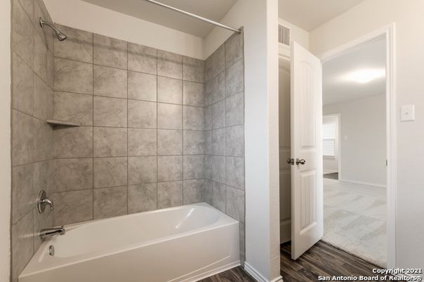 Bathroom, Interior, Wood Texture Flooring