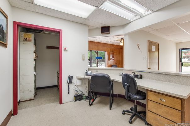 Home Office, Interior, Wooden Walls