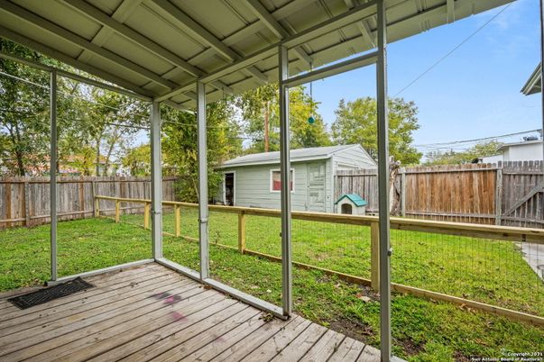 Backyard, Exterior