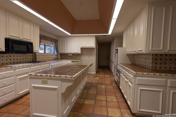 Interior, Kitchen, Tile Countertops