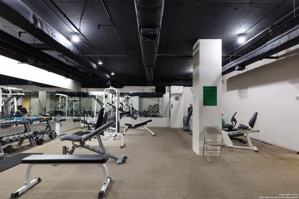 Fitness Equipment, Gym, Interior
