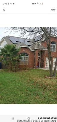 Backyard, Exterior, Facade, Brick Facade, Solar Panels, None