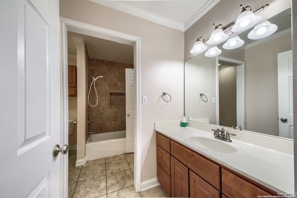 Bathroom, Dual Sink Vanities, Glass Shower, Interior