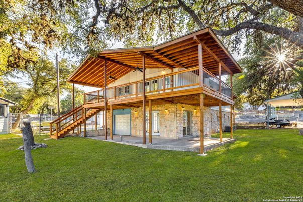 Backyard, Exterior, Facade, Log Home