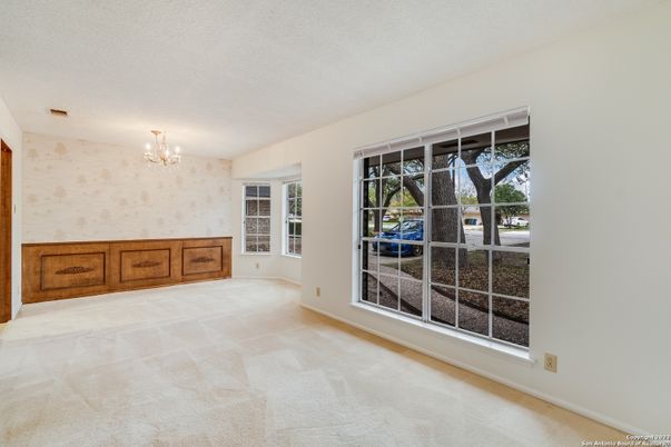 Chandelier, Empty room, Interior