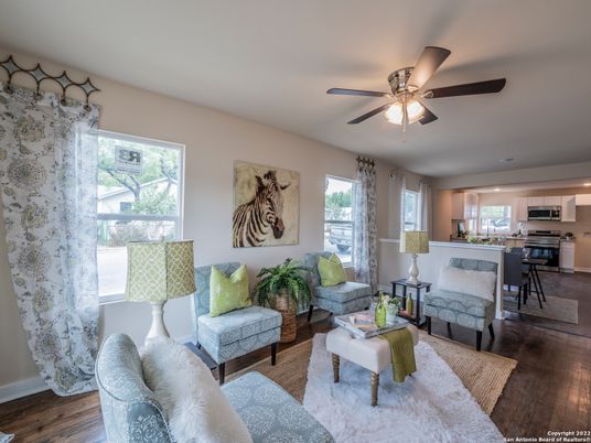 Interior, Kitchen, Living room, Recessed Lighting, Stainless Steel Appliances, Wood Texture Flooring