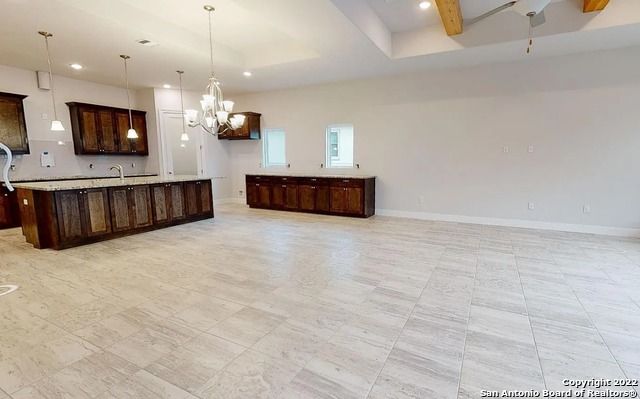 Chandelier, Interior, Kitchen, Pendant Lights, Recessed Lighting