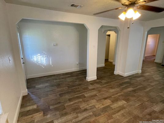 Empty room, Interior, Wood Texture Flooring