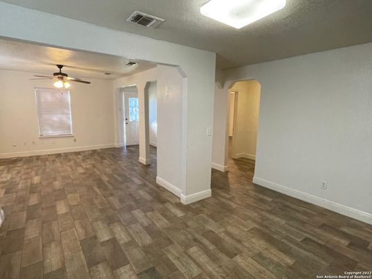 Empty room, Interior, Wood Texture Flooring