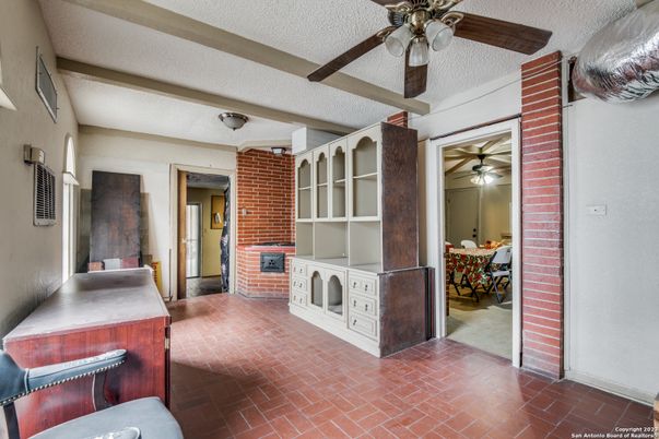 Dining room, Interior, Stone Walls