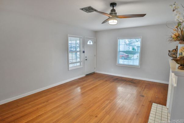 Empty room, Interior, Wood Texture Flooring