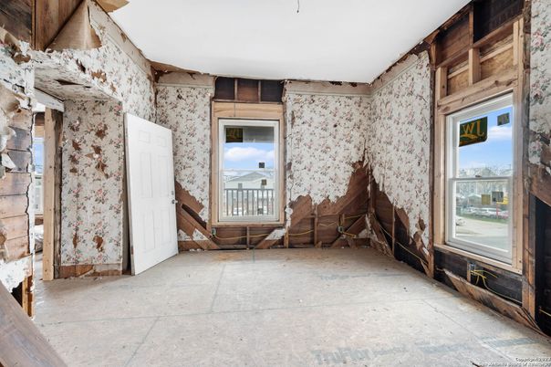 Empty room, Interior, Wooden Walls
