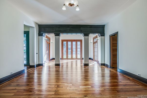 Empty room, Interior, Wood Texture Flooring