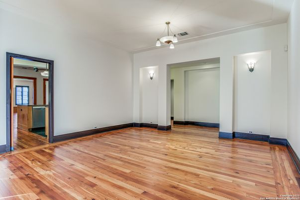 Empty room, Interior, Wood Texture Flooring