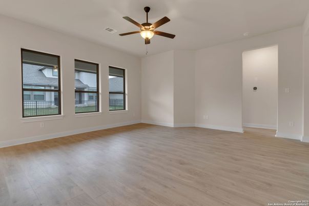 Empty room, Interior, Wood Texture Flooring