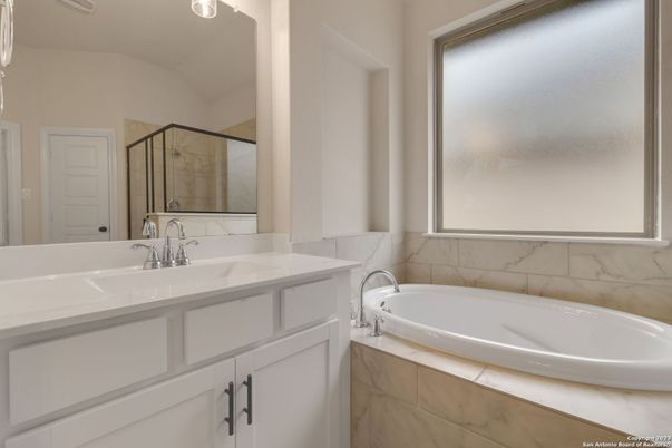 Bathroom, Dual Sink Vanities, Interior, Marble Walls