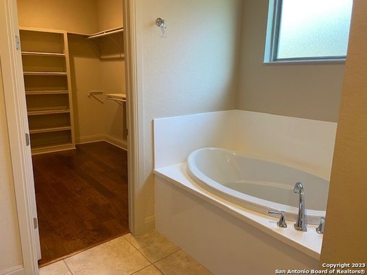 Bathroom, Interior, Walk-in Closets, Wood Texture Flooring
