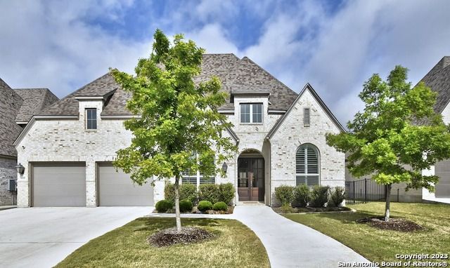 Attached, Exterior, Facade, French Provincial