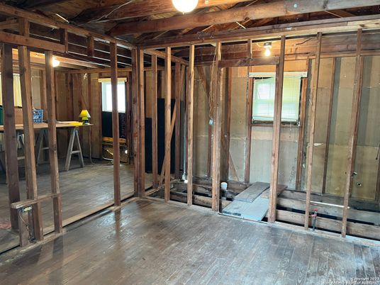 Empty room, Interior, Wooden Beams, Wood Texture Flooring, Wooden Walls