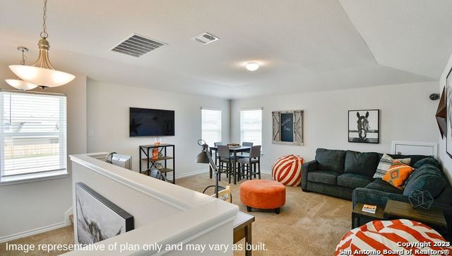 Dining room, Interior, Living room, Pendant Lights