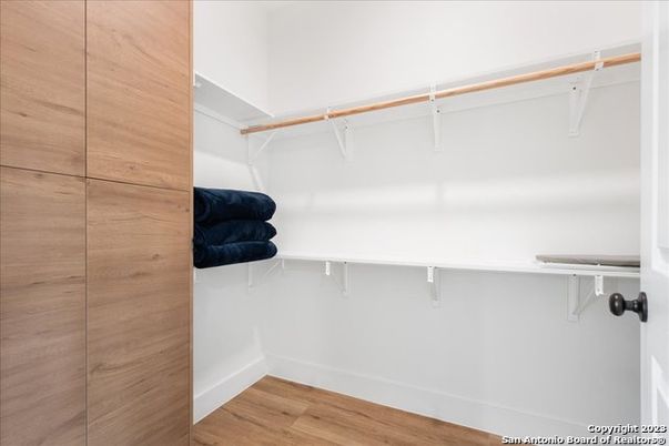 Interior, Walk-in Closets, Wood Texture Flooring